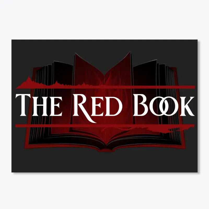 The Red Book Sticker (Flame Logo)